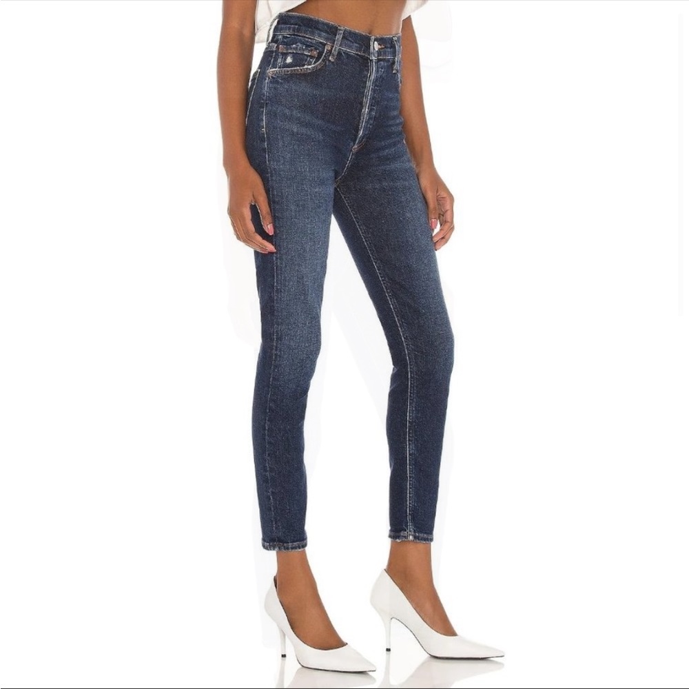Agolde Nico High Rise Slim Jeans Cabana Women's Size 26